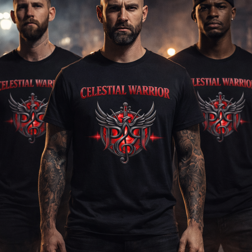 Celestial Warrior | Official Community T-Shirt | OBSIDIAN - Unisex