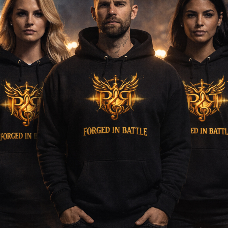 Forged in Battle | Official Community Hoodie | GOLD - Unisex