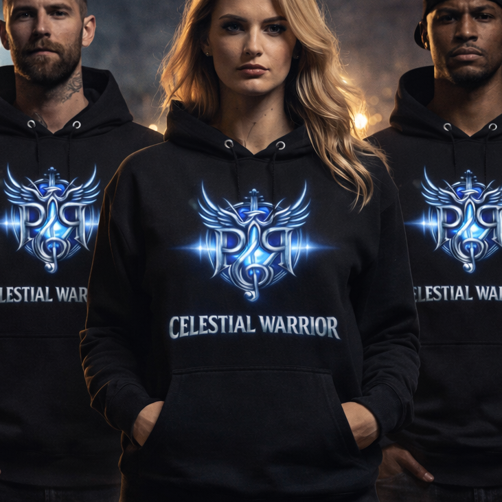 Celestial Warrior | Official Community Hoodie | ASTRAL SILVER - Unisex