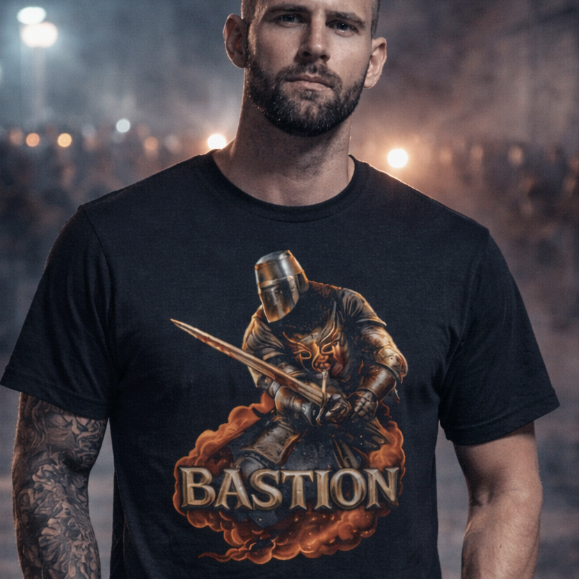 Bastion | Official Community T-Shirt | BLACK - Unisex